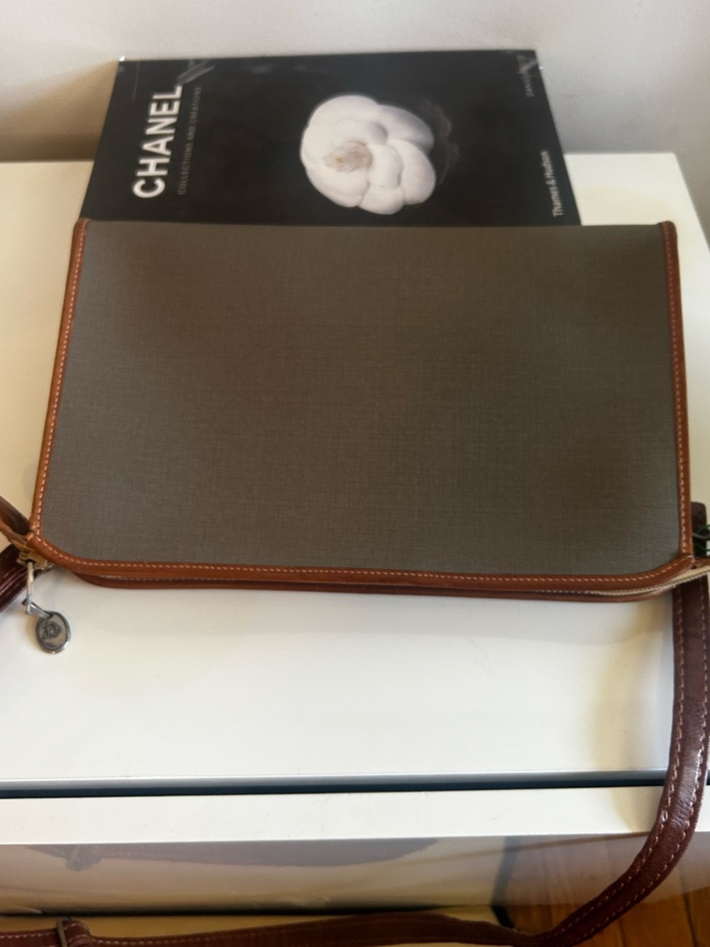 Christian Dior Vintage canvas and leather crossbody bag - Picture 14 of 15